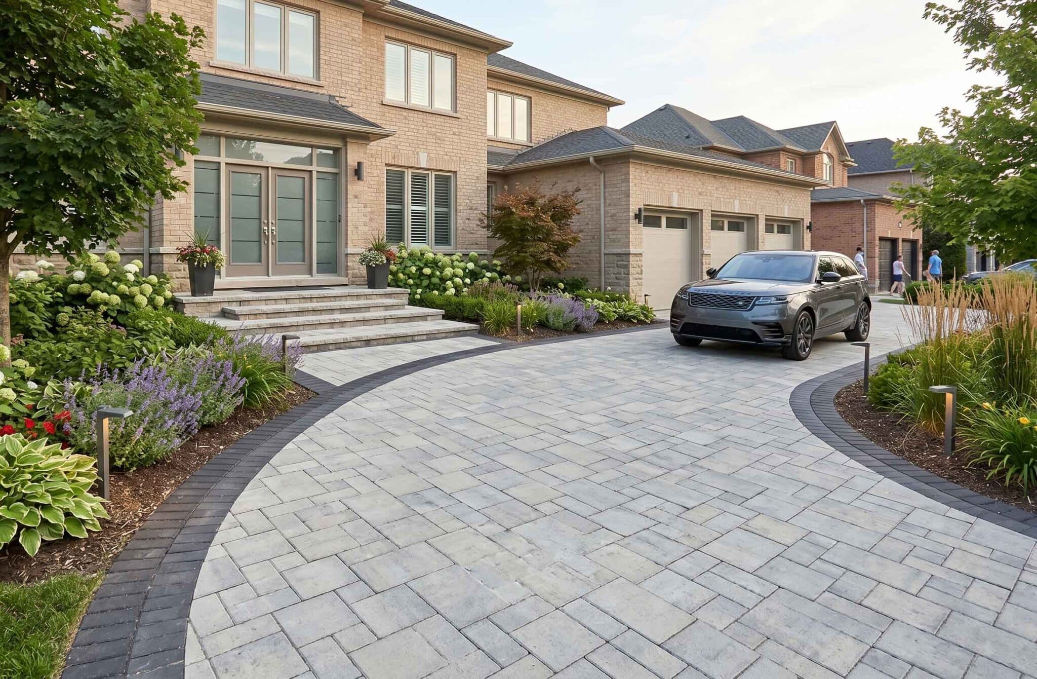 Driveway Interlock- Weston Garden1
