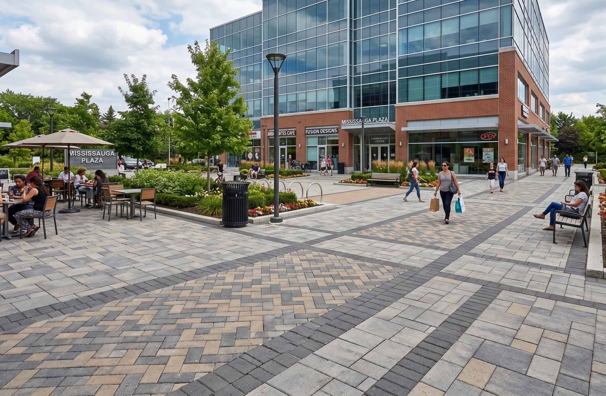 Commercial paver - Weston Garden