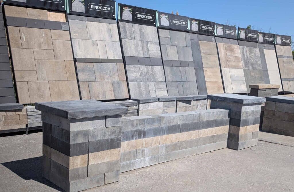 Weston Garden showroom- Rinox stone